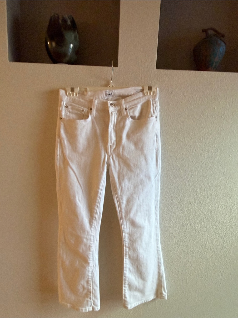 Edwin White Mini Boot Jean